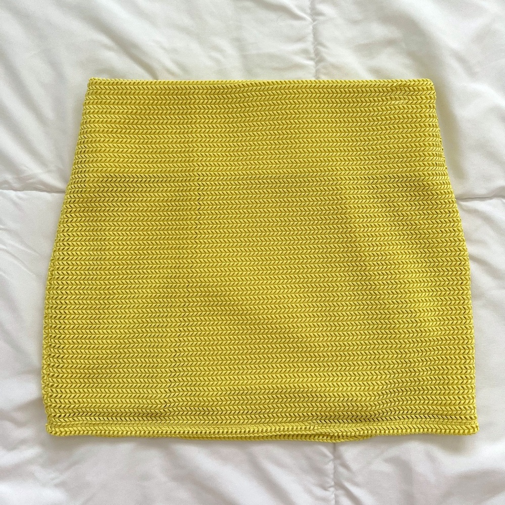 BCBG Generation Yellow Skirt (S)